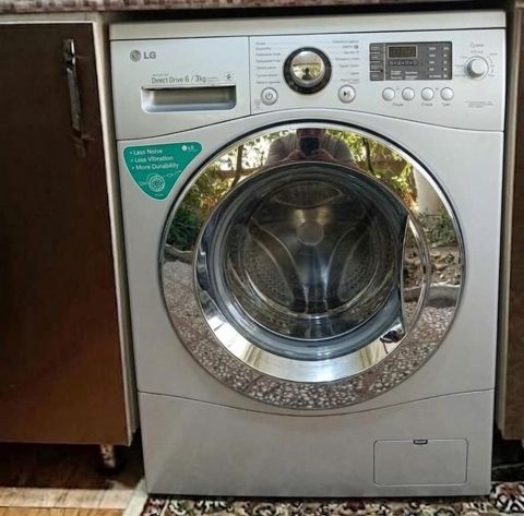 LG paltaryuyan maşın – 6 kq (yuma) / 3 kq (qurudma), Direct Drive