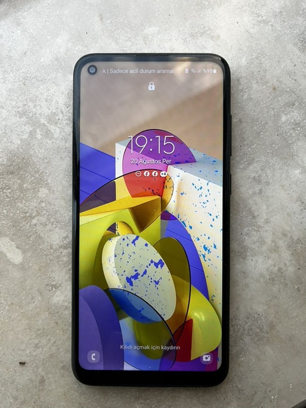Samsung Galaxy A11, rəng - Qara, Barmaq izi — Samsung, Masazır