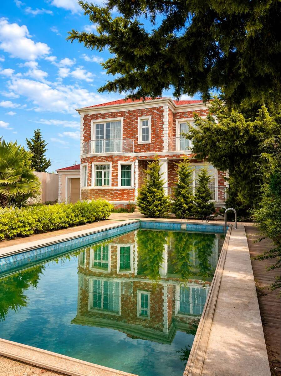 Satılır 6 otaqlı həyət evi/bağ evi 230 m² — Ev, villa, Bakı (2)