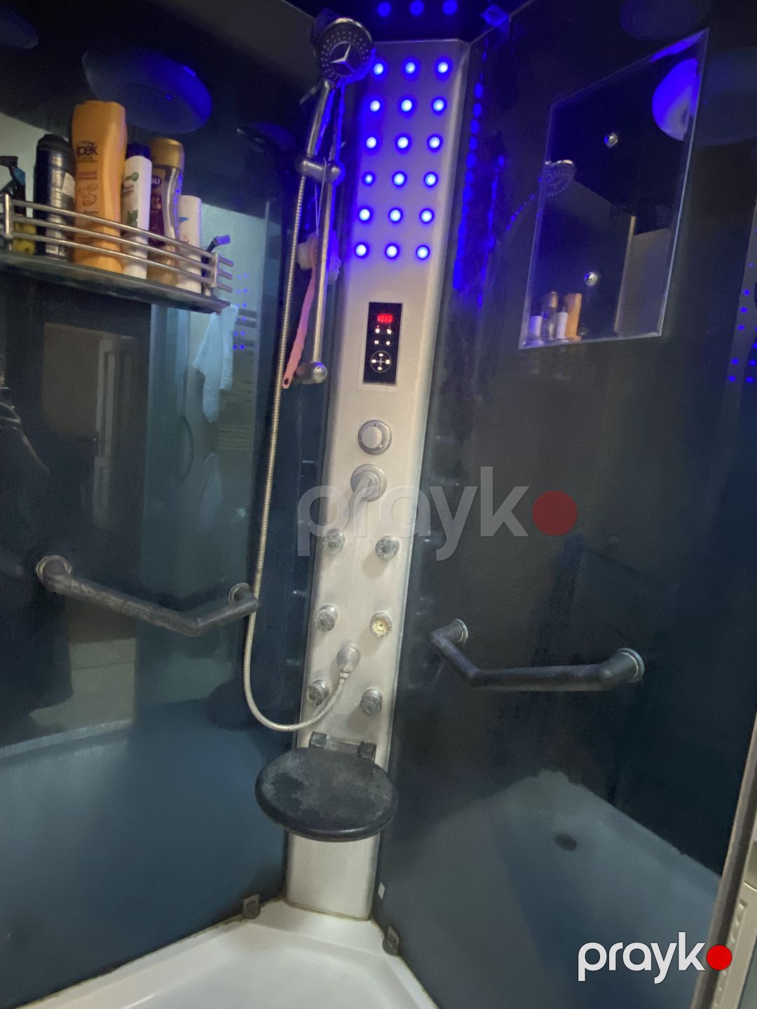 Duş kabinəsi — cakuzi, hidromasaj, radio — Duş kabin və bölmələr, Bakı (4)