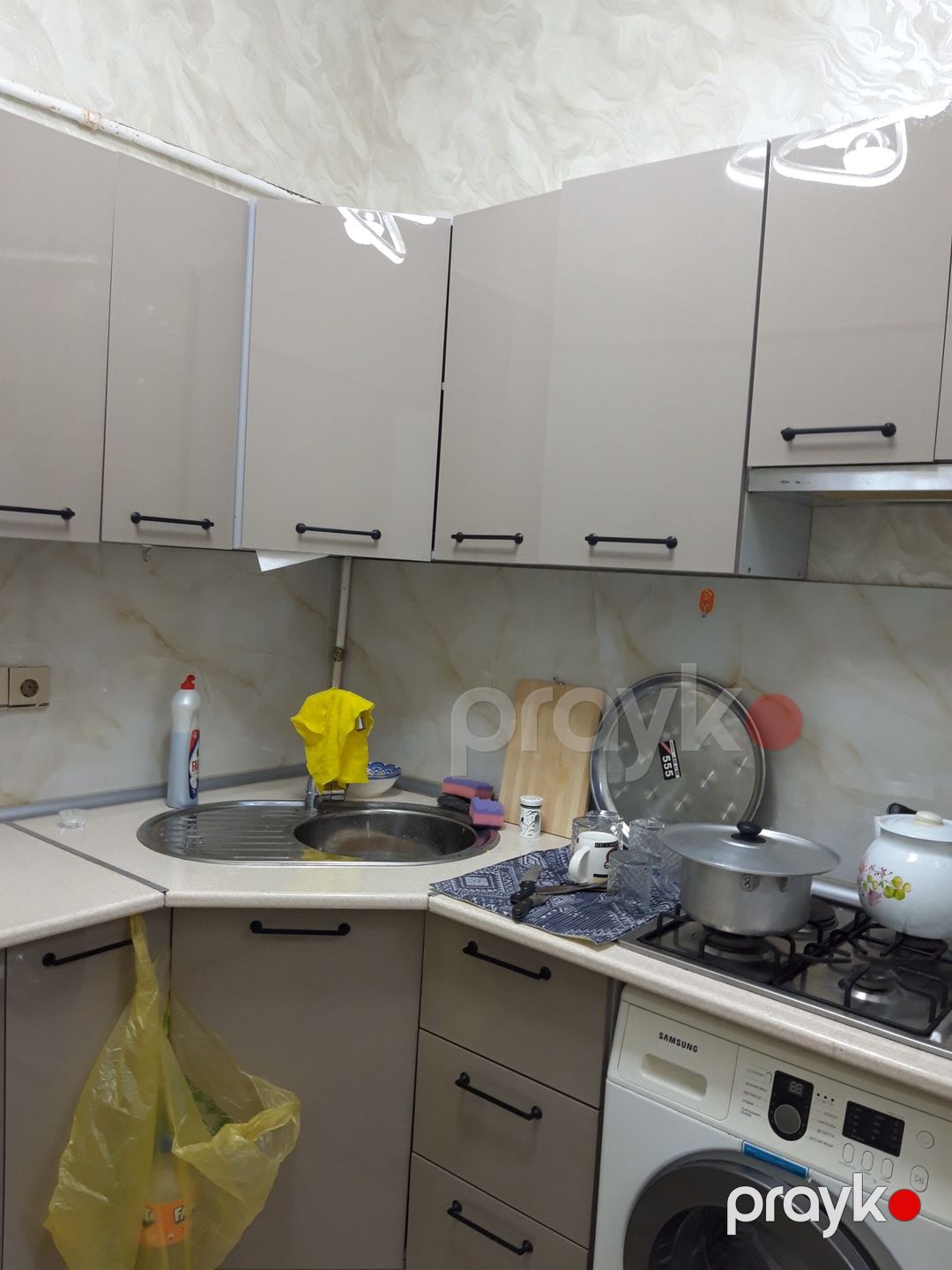 2-otaqlı mənzil kirayə verilir, İnşaatçılar m., 45 m² — Mənzil, Bakı (6)