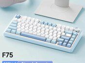 Mechanical Gaming Keyboard AULA F75 Sea salt blue — Elektronika, Bakı (7)