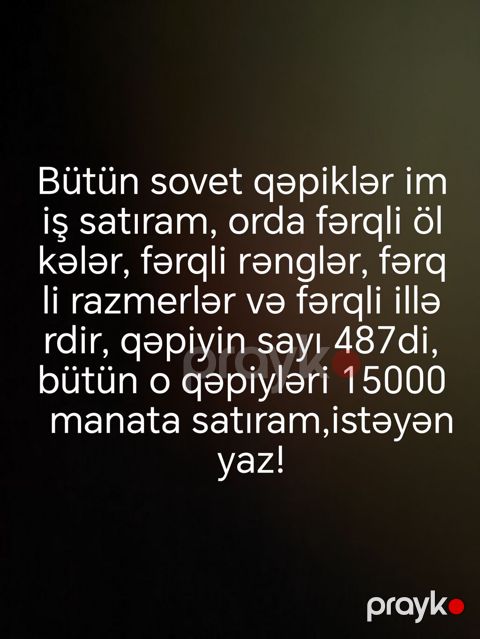 Sovet qəpikləri kolleksiyası - Müxtəlif illərə aid, müxtəlif ölçü — Bakı