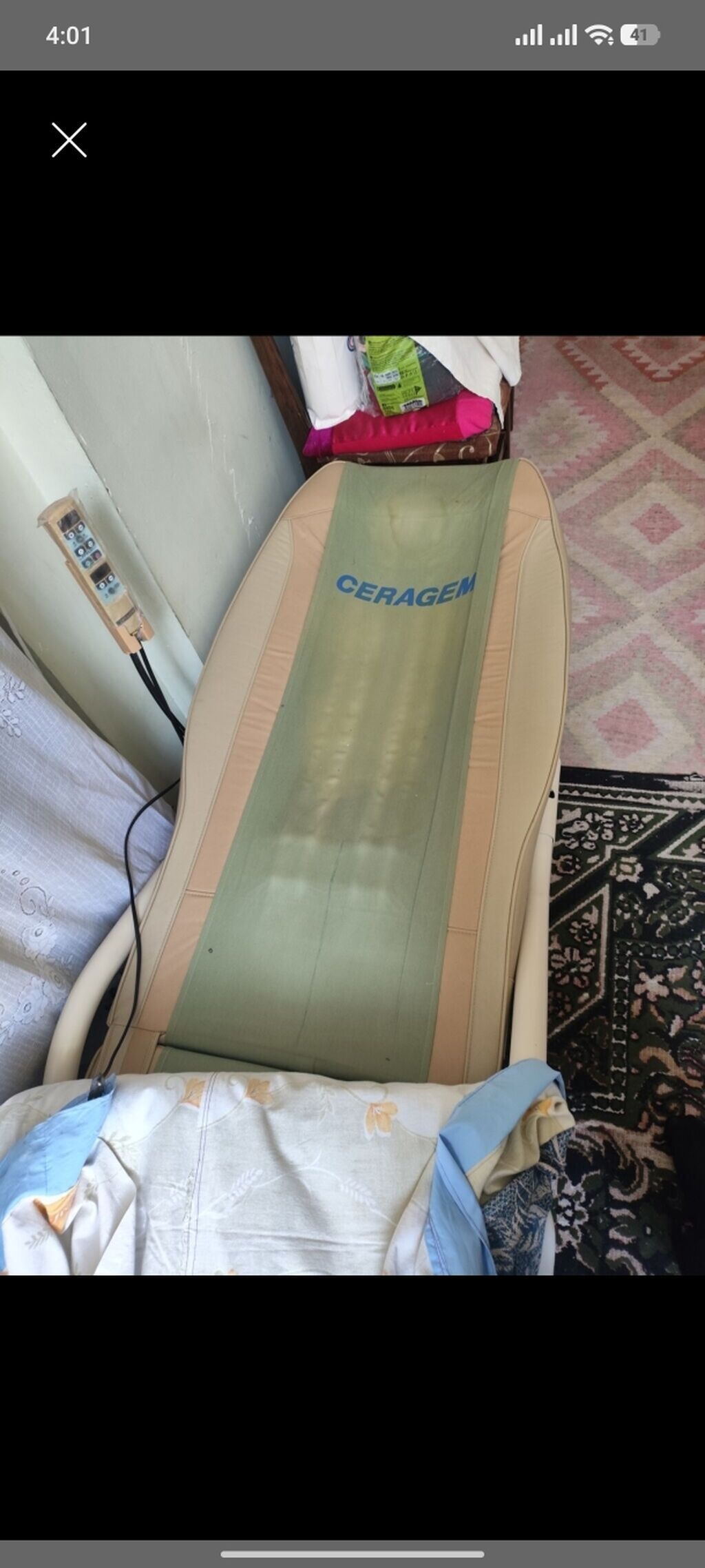 CERAGEM termal masaj çarpayısı - Brend: CERAGEM - Funksiya: Onurğa
