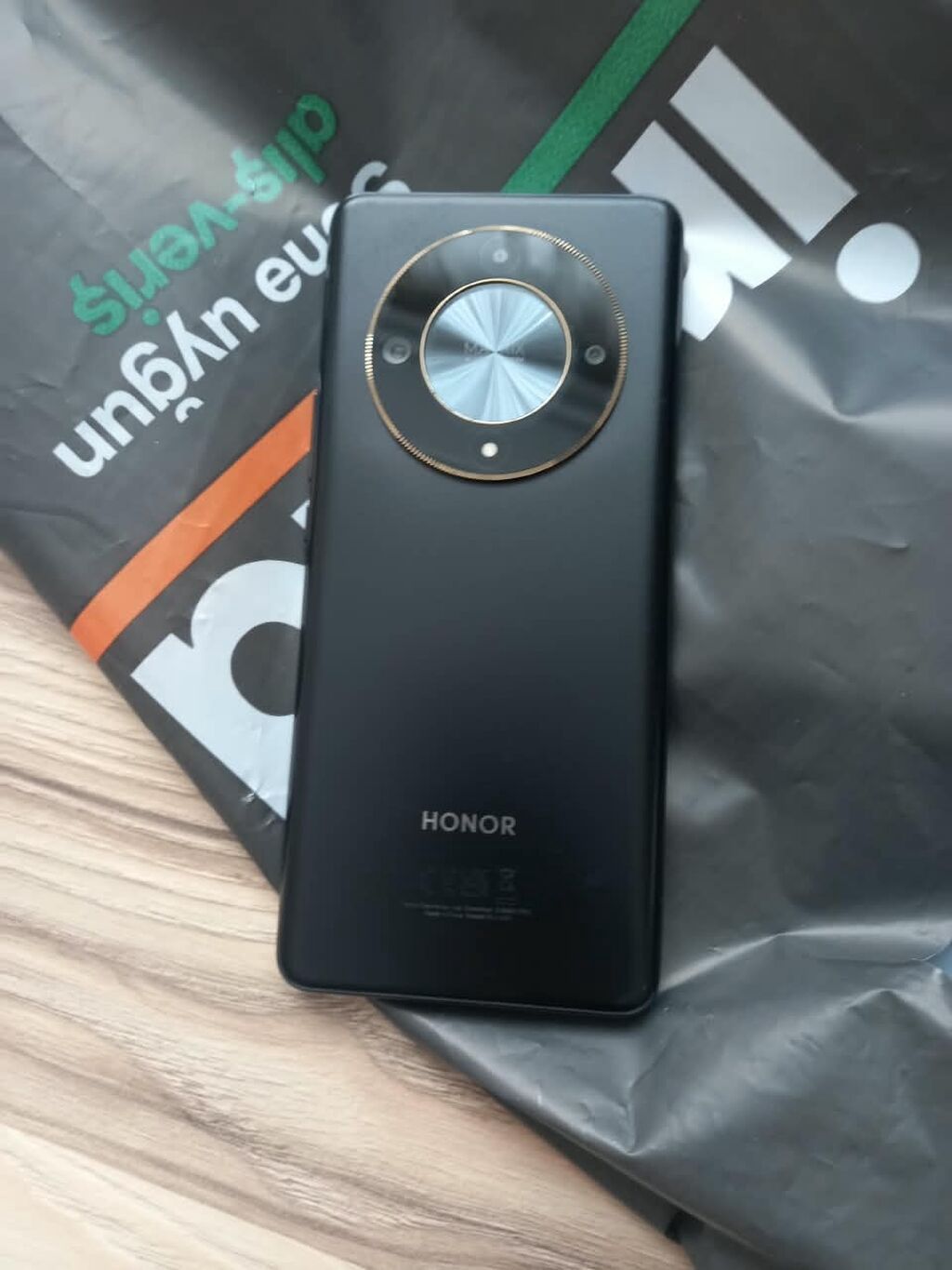 Honor X9b, 256 GB, rəng - Qara, Zəmanət, Barmaq izi, Sənədlərlə — Honor, Xaçmaz (4)