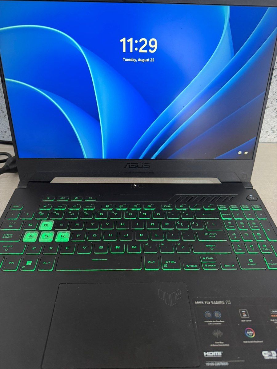 Asus Tuf F15, i7 12650H, RTX3060 6GB — Elektronika, Bakı (3)