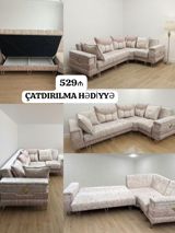 Divan 529 manat.Catdirilma yaxin erazilere pulsuz.Acilan — Mebel
