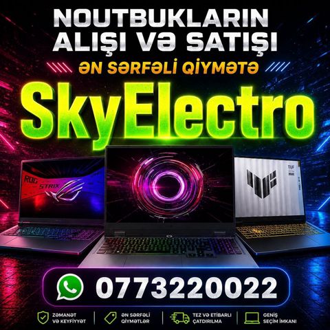 Noutbukların alışı və satışı