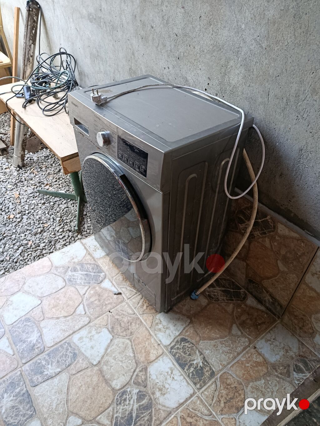 KRAFT KF-MS6104SBC önyükləməli paltaryuyan maşın - Yük həcmi: 6 kq - — Paltaryuyan maşınlar, Digah (7)