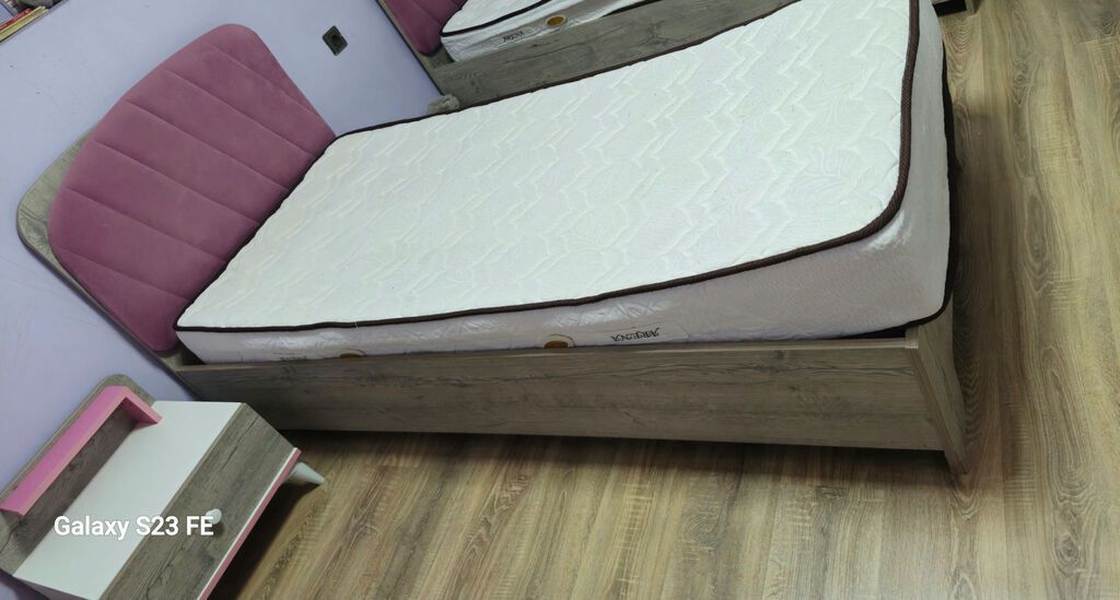 Qız üçün, İşlənmiş, İkinəfərlik çarpayı — Mebel, Bakı (2)