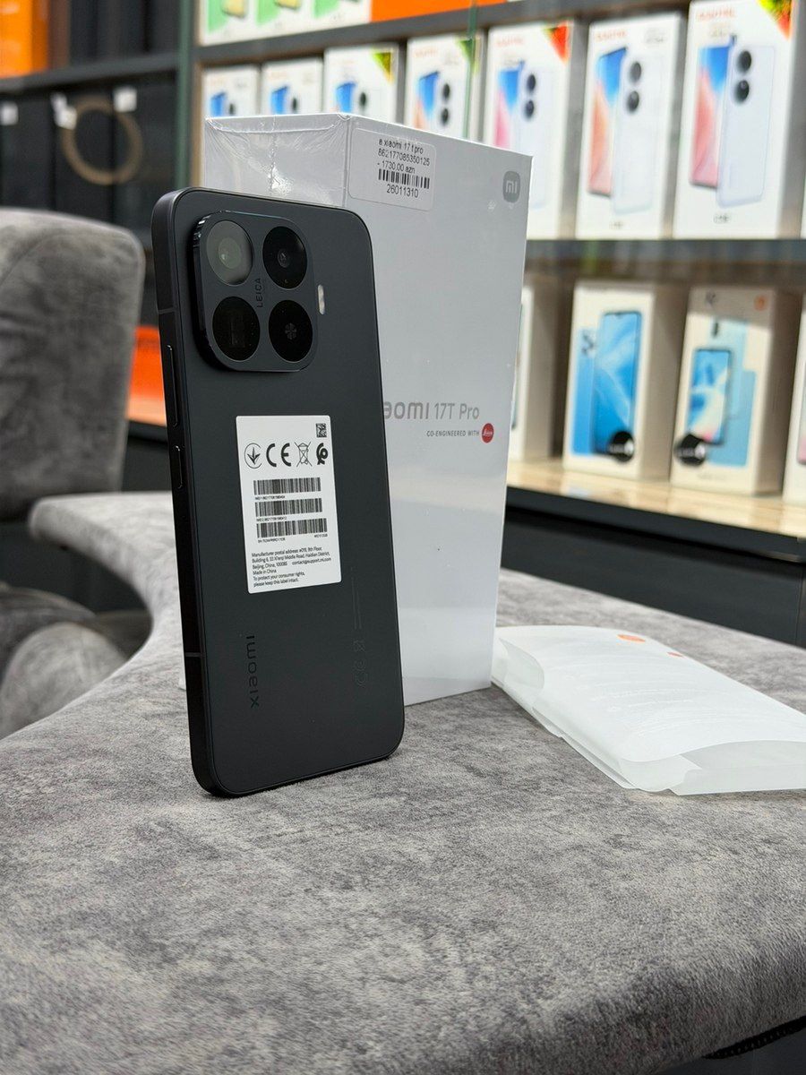 Xiaomi 17T Pro Black 512GB/12GB — Smartfonlar, Bakı (5)
