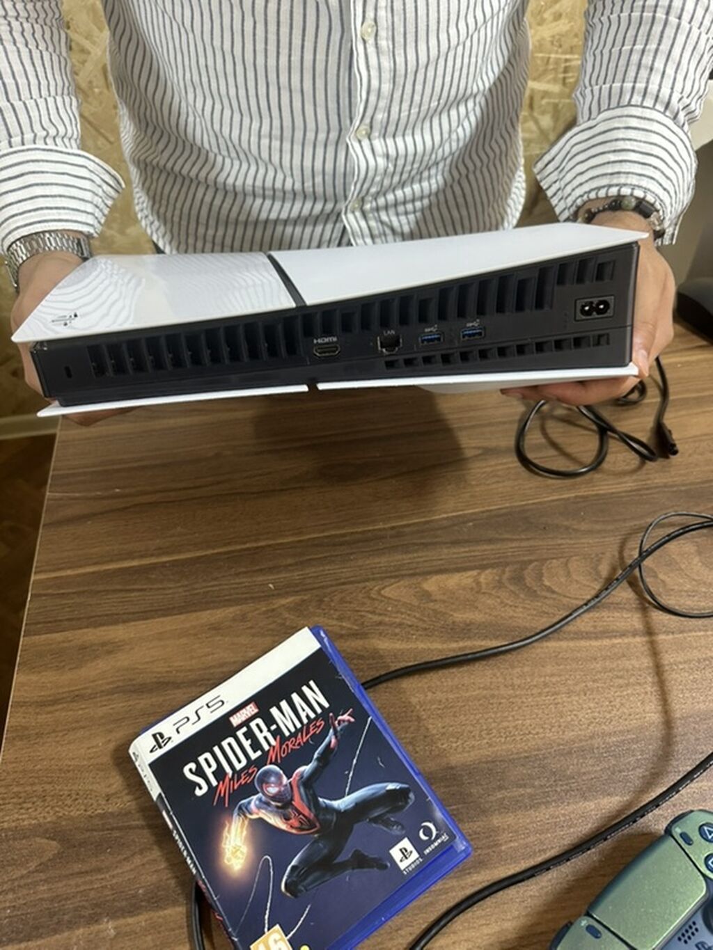 PlayStation 5 (Diskli versiya) seti Komplekt: - PS5 konsolu (disk — Elektronika, Digah (2)