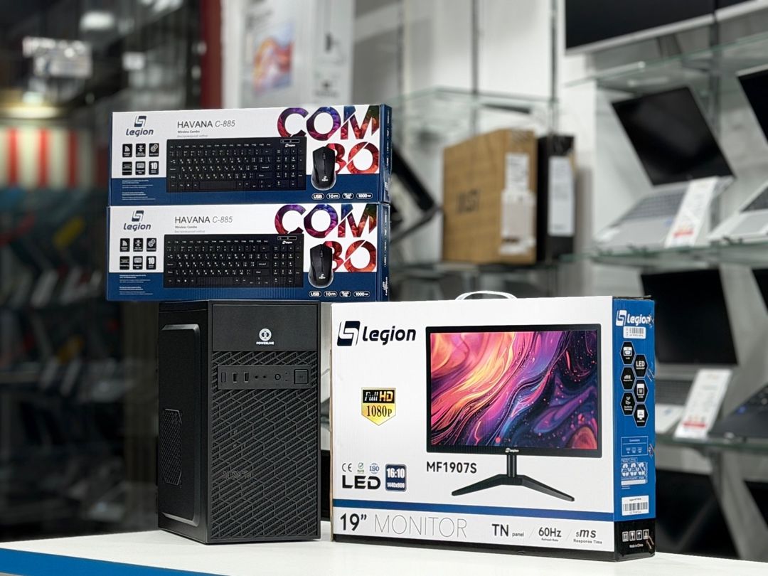 Masaüstü kompüter Powerline Legion i3 9th DDR4 — Masaüstü kompüterlər, Bakı