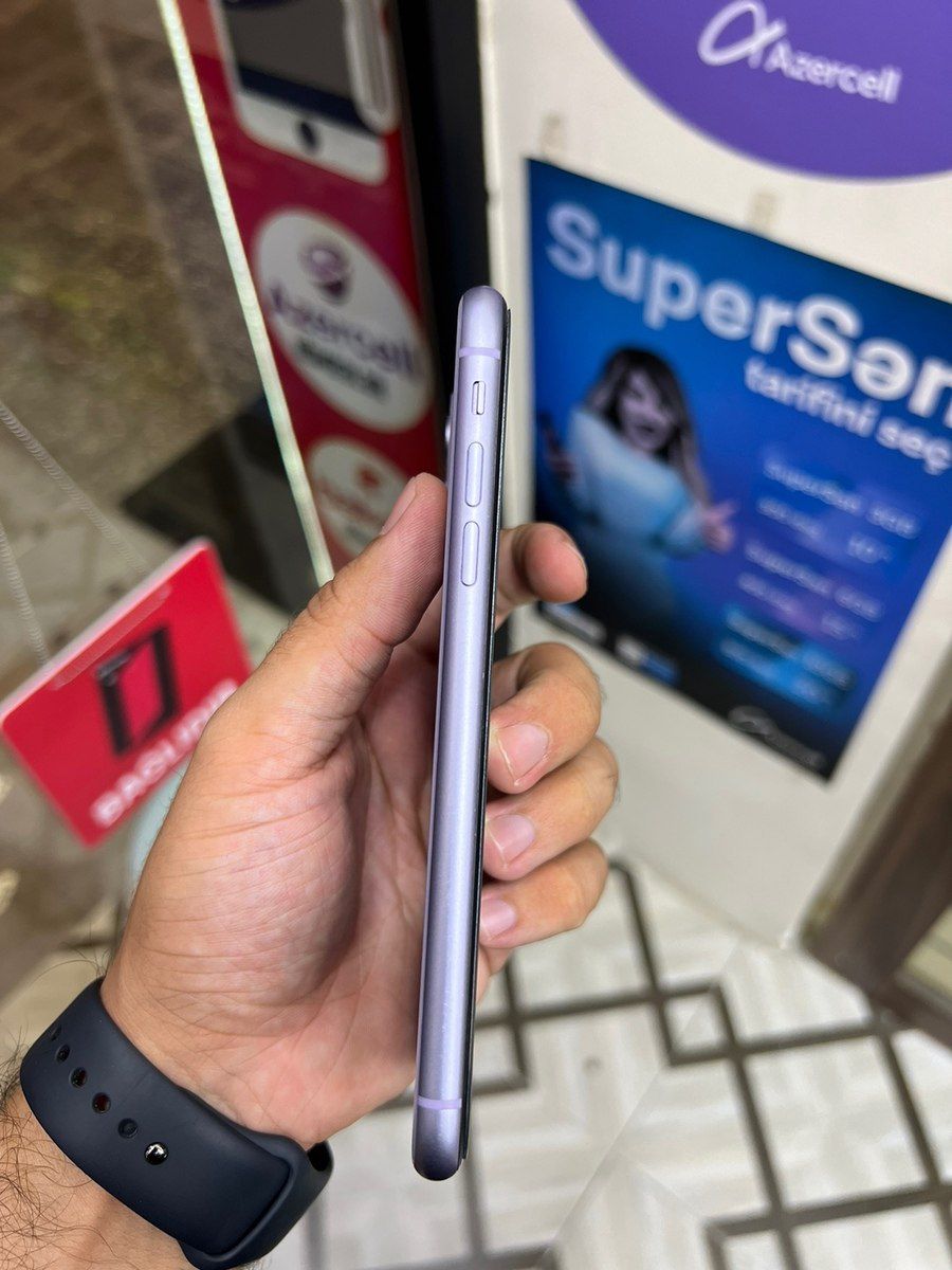 Apple iPhone 11 Purple 64GB/4GB — Mallar, Bakı (7)