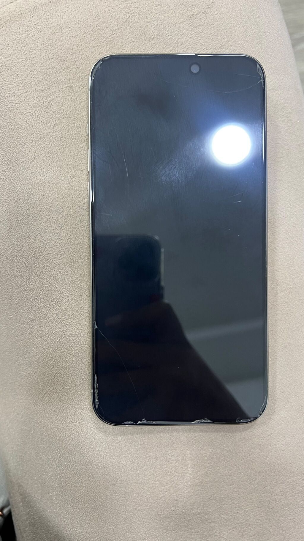 IPhone 15 Pro Max, Gümüşü, Face ID — Apple iPhone, Bakı (2)