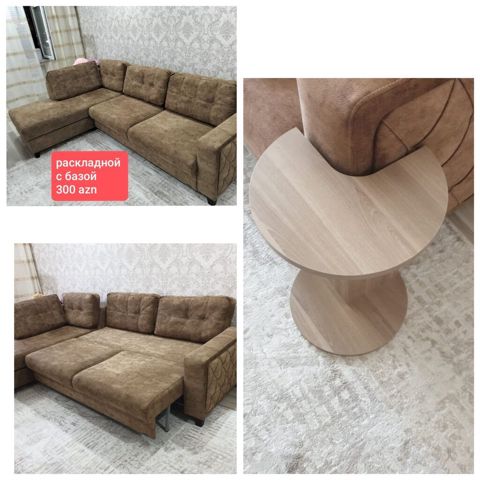 Künc divan, İşlənmiş, Açılan, Bazalı, Nabuk, Çatdırılma yoxdur