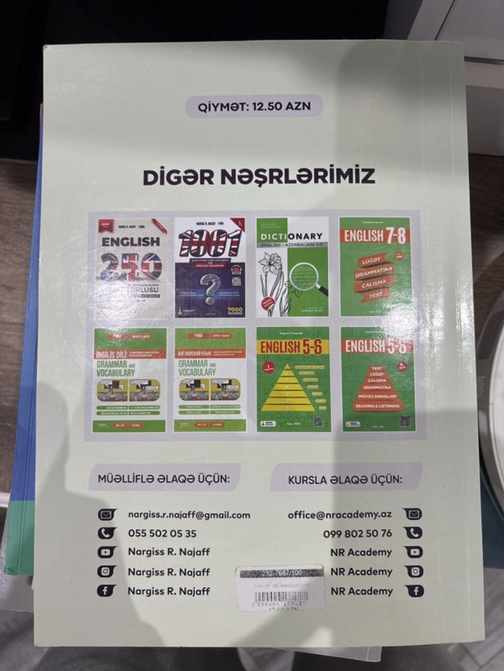 Məhsul: “Sınaq İmtahanları – English” (Bakı 2023), 6-cı nəşr — Kitablar və jurnallar, Bakı