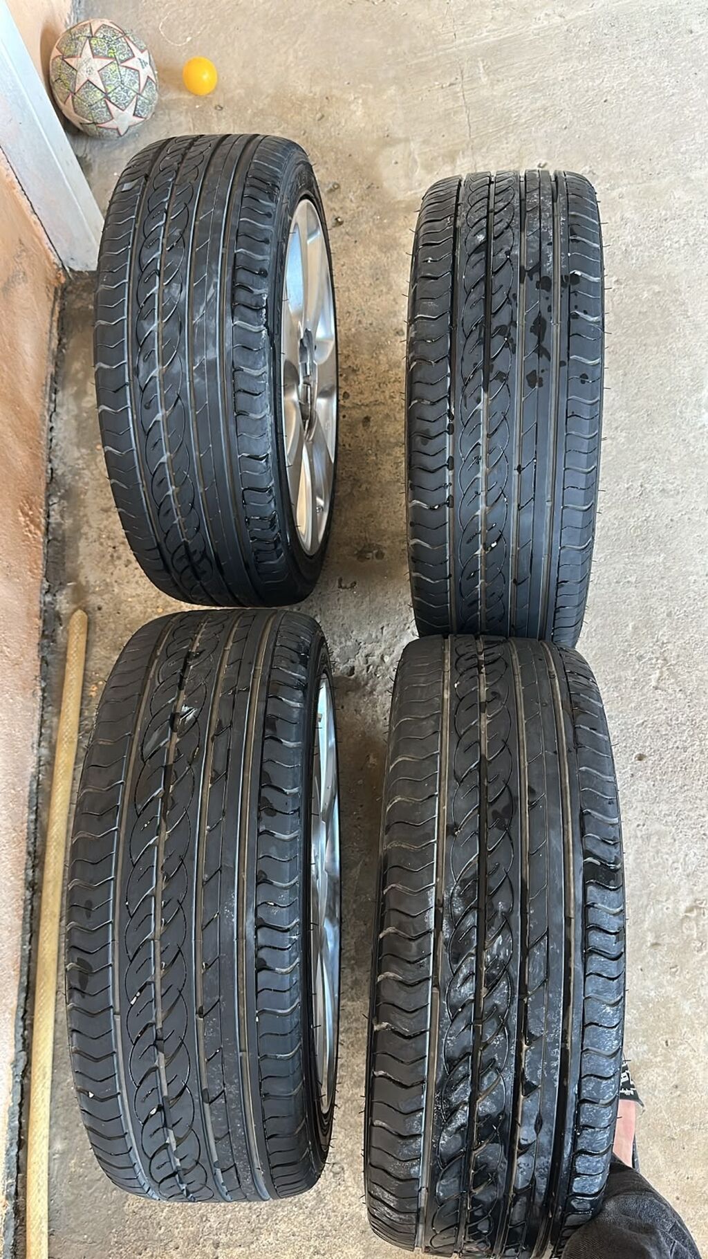 İşlənmiş Disk təkər Hyundai 215 / 45 / R 17, 5 Boltlu — Avto, Pirəkəşkül (2)