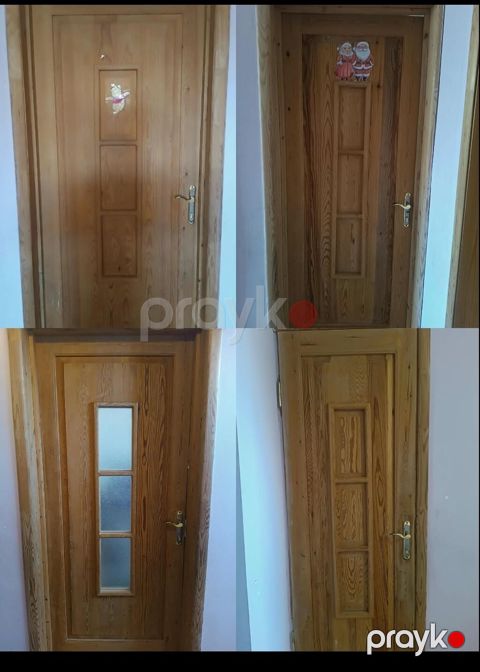 Qapi satilir 5 ededi olcu Hünd2.10sm Eni 95-100sm 210/90 hamam qapisi
