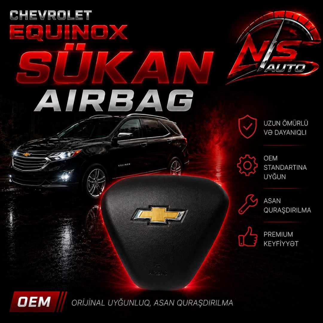Chevrolet Equinox sükan yastığı — Ehtiyat hissələri və aksesuarlar, Bakı