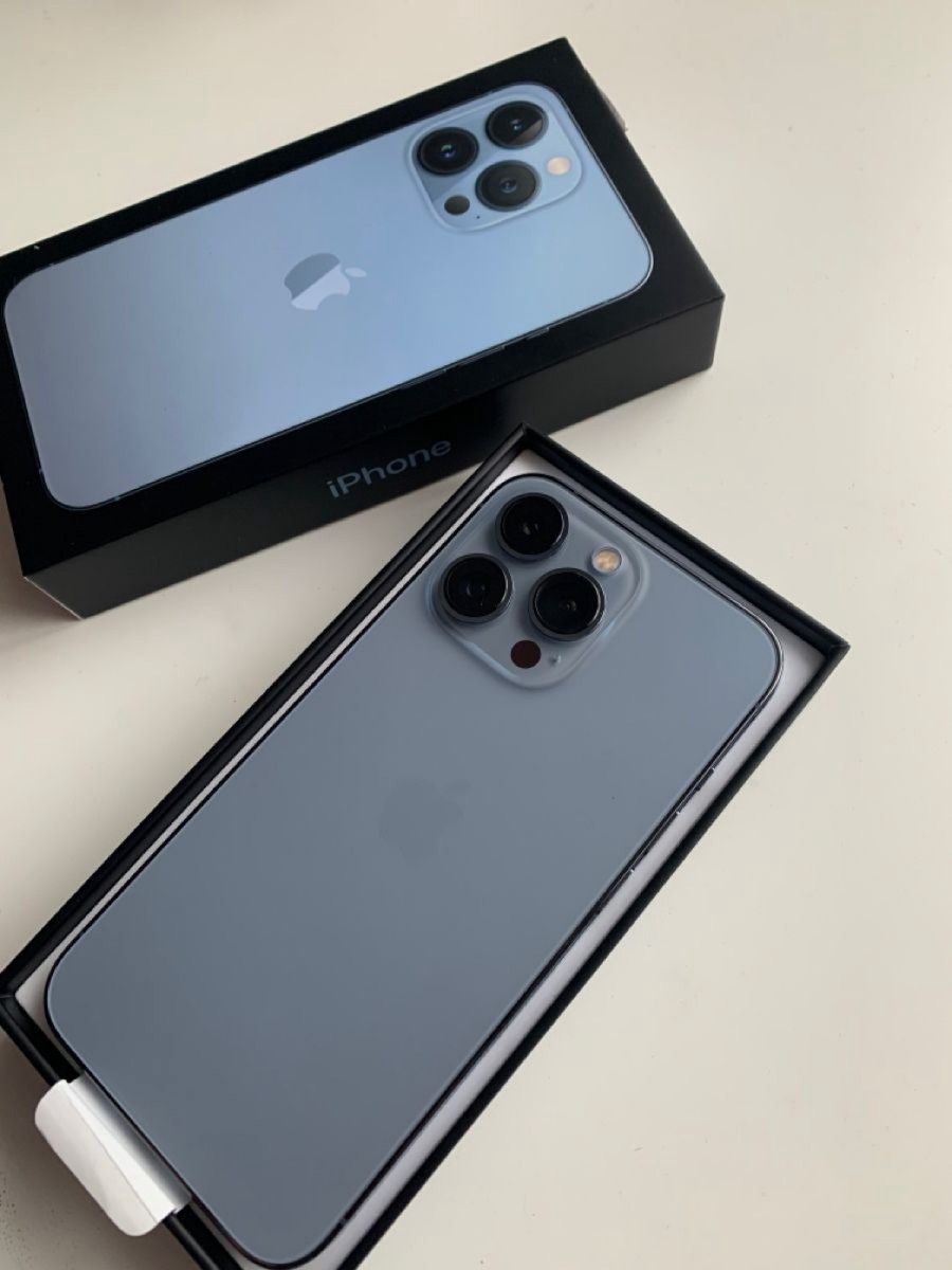 Apple iPhone 13 Pro Max Sierra Blue 128GB/6GB — Mallar, Bakı