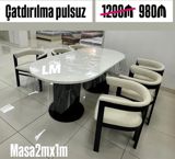 Möhtəşəm Müasir model masa dəsti – yüksək keyfiyyətlə! Dəst tərkibi — Ürünler
