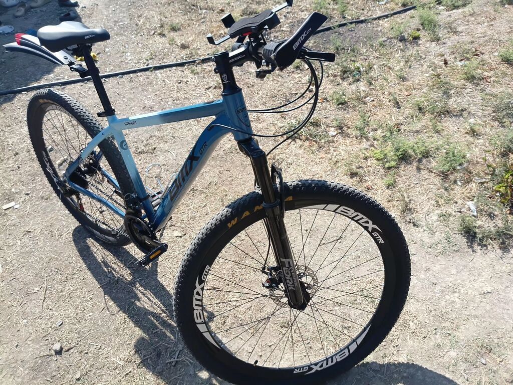 Salam BMX MTB GTR alüminum 29 luq skorsnoy velosiped satıram.Üstündə — Velosipedlər, Mingəçevir (3)