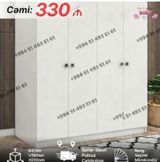 Yeni, 4 qapılı, Kredit, Ağ, Açılan, Düz dolab — Furniture