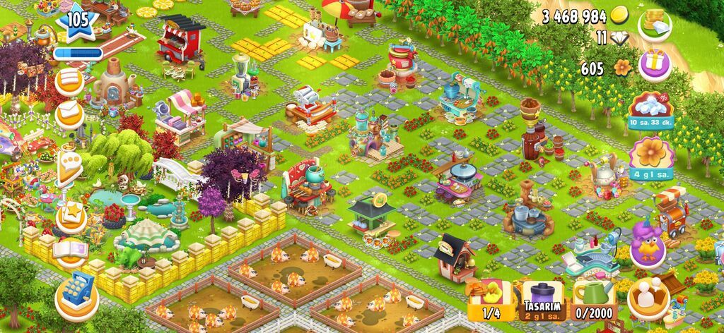 Salam Hay Day oyun hesabi 105lvl Dolu hesabdir deyerinden ucuz satilir — Elektronika, Salyan (7)