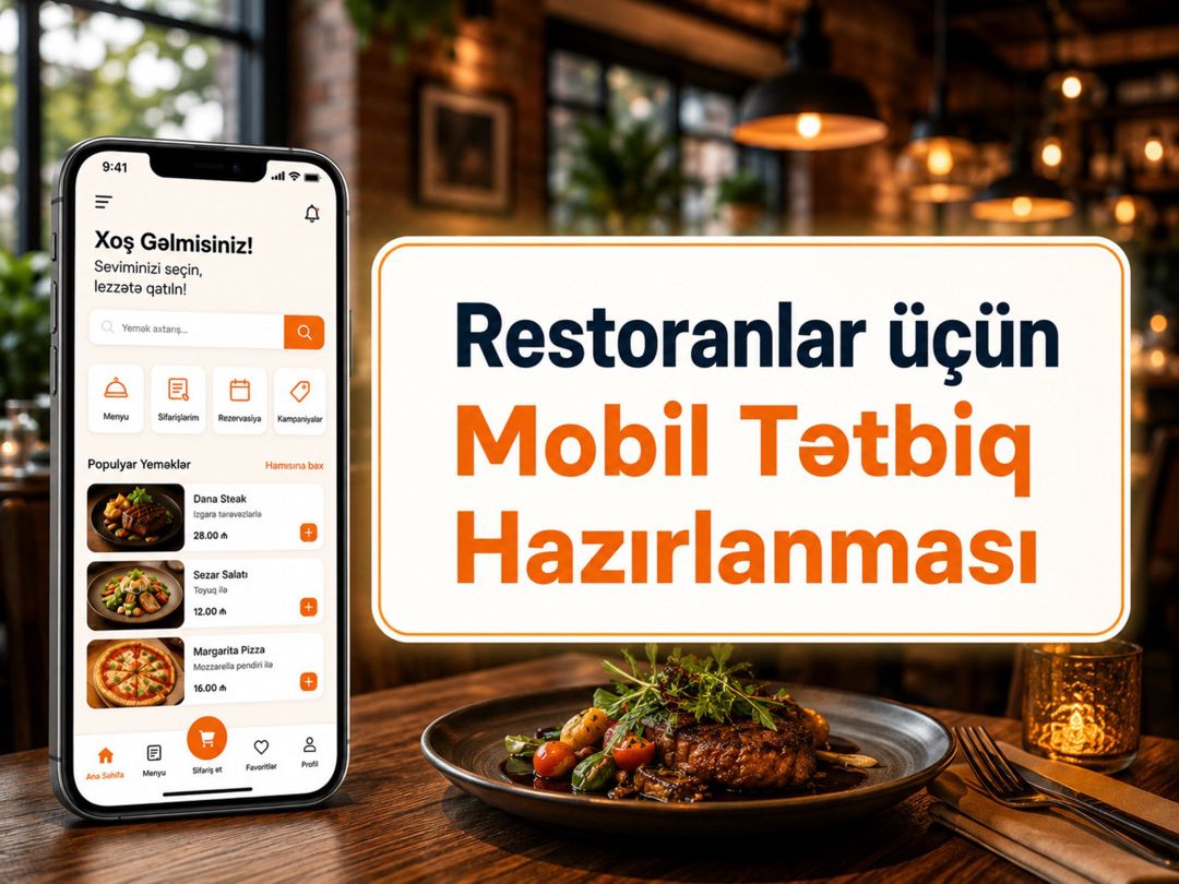 Restoranlar üçün mobil proqram hazırlanması — Mallar, Bakı (2)