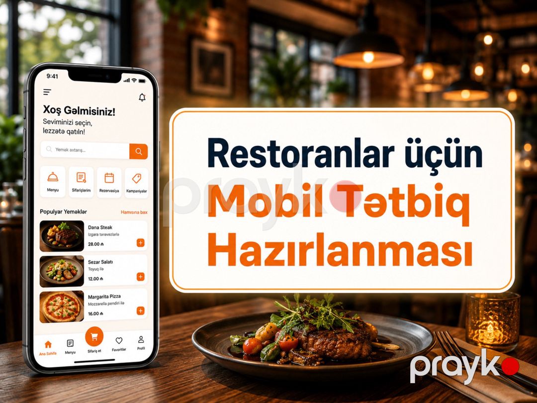 Restoranlar üçün mobil proqram hazırlanması — Reklama, IT, marketing, Bakı (2)