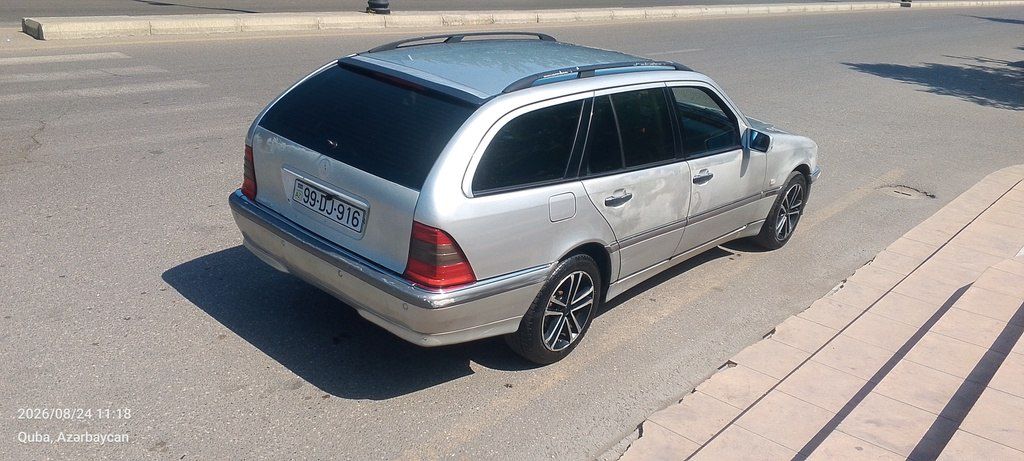 Mercedes C 200, 2.0 L, 2000 il, 542 000 km — Avtomobillər, Quba (3)