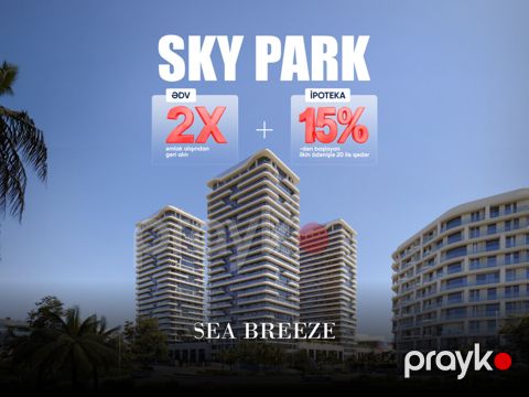 Satılır 1 otaqlı yeni tikili 52.7 m²