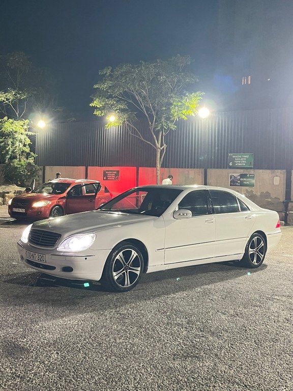 Mercedes S 320, 3.2 L, 2000 il, 298 555 km — Avtomobillər, Bakı (6)