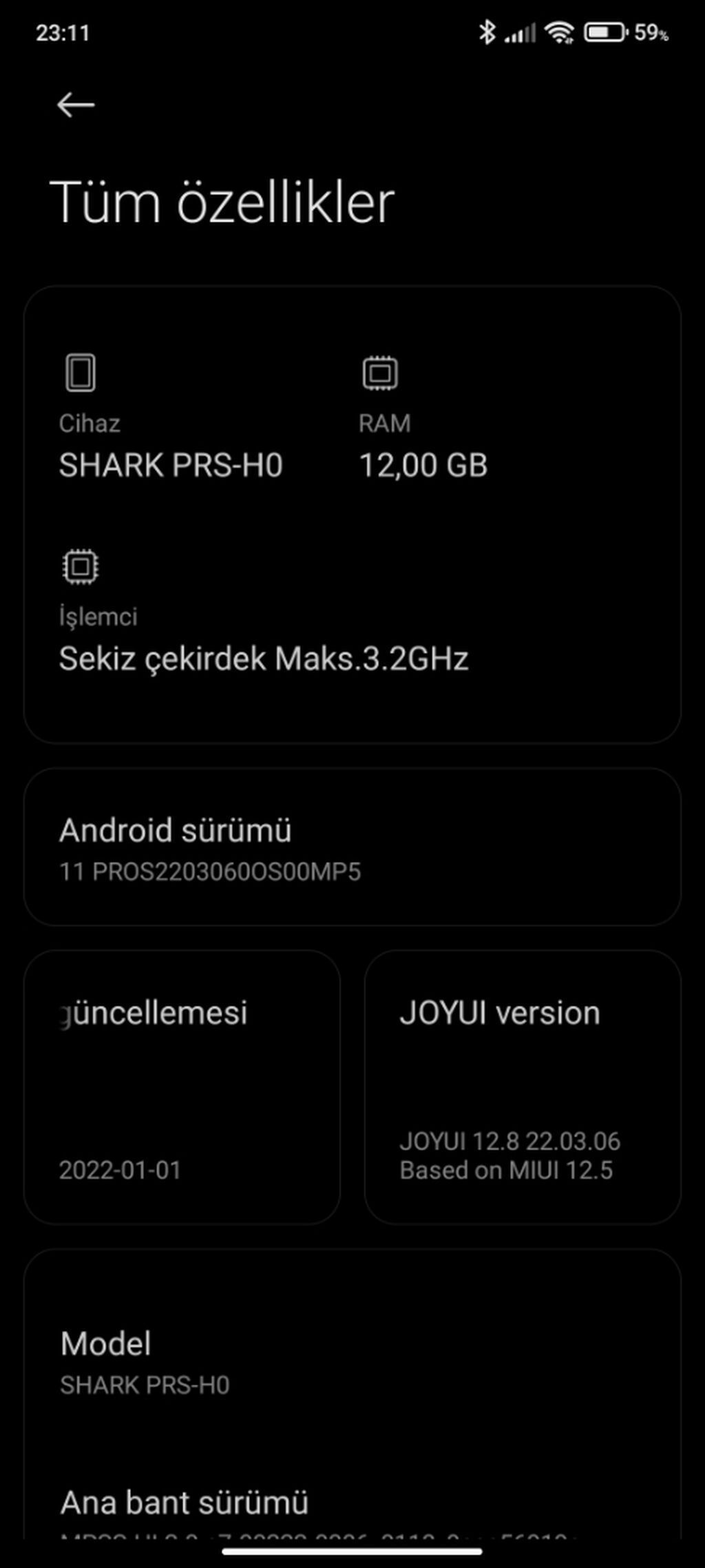 Xiaomi Black Shark 4, 128 GB, rəng - Göy, İki sim kartlı — Xiaomi, Bakı (4)