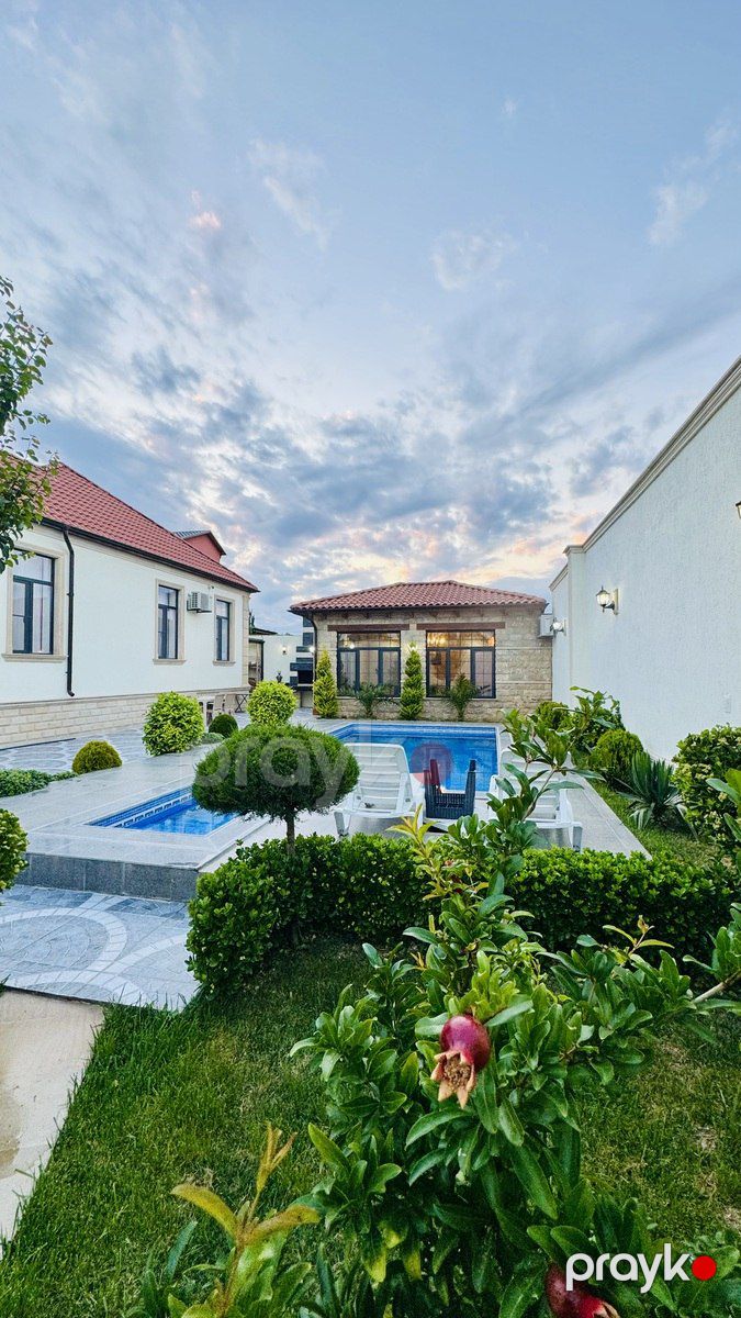 Satılır 5 otaqlı həyət evi/bağ evi 175 m² — Ev, villa, Bakı (6)