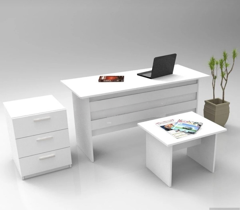 Ofis mebel dəsti Ağ rəng — Ofis mebeli, Bakı