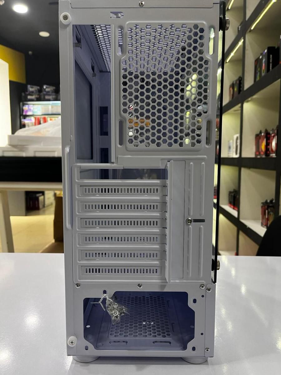 Gaming Case "GameKM IceDrill Atx (White)" — Elektronika, Bakı (9)