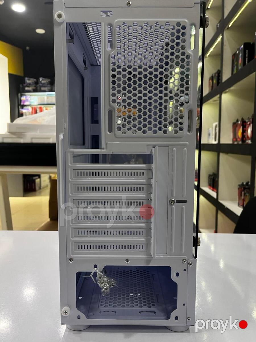 Gaming Case "GameKM IceDrill Atx (White)" — Elektronika, Bakı (9)
