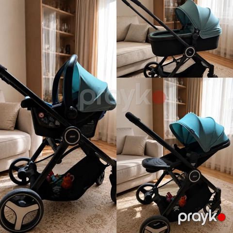 Çox satılır Chicco Trio modeli 3 lyulkalı kalyaska .250 azn