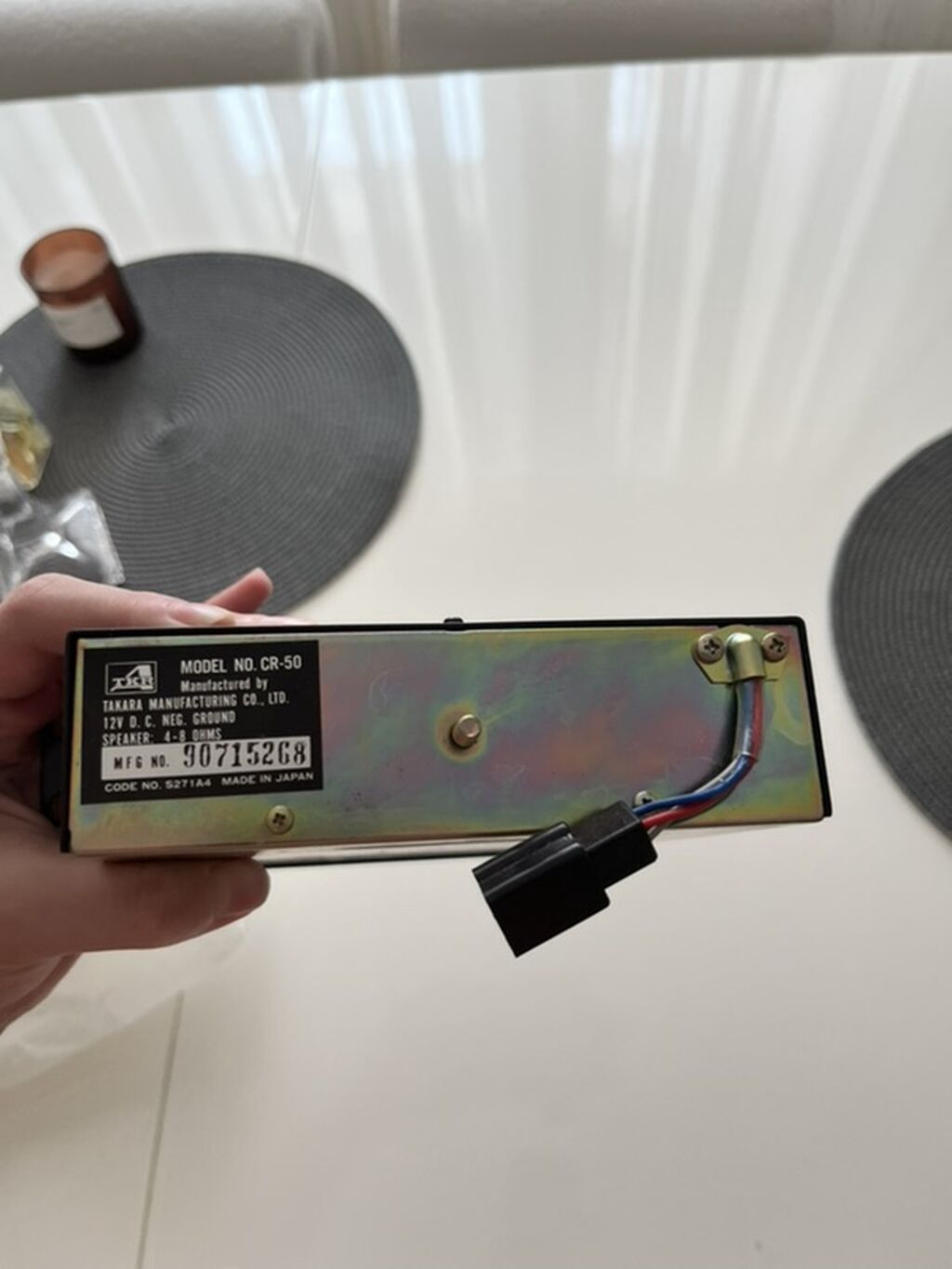 Takara CR-50 – Avtomobil kaset maqnitofonu (Auto Reverse) — Elektronika, Bakı (4)