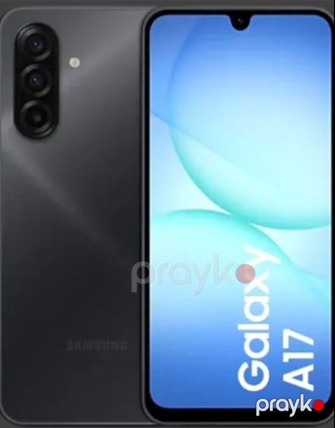 Samsung Galaxy A17, 128 GB, rəng - Qara, Barmaq izi