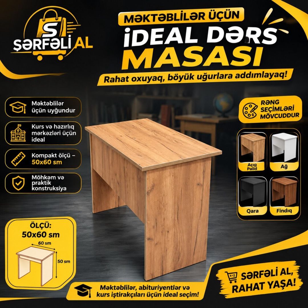 Yazı masası — Mallar, Bakı