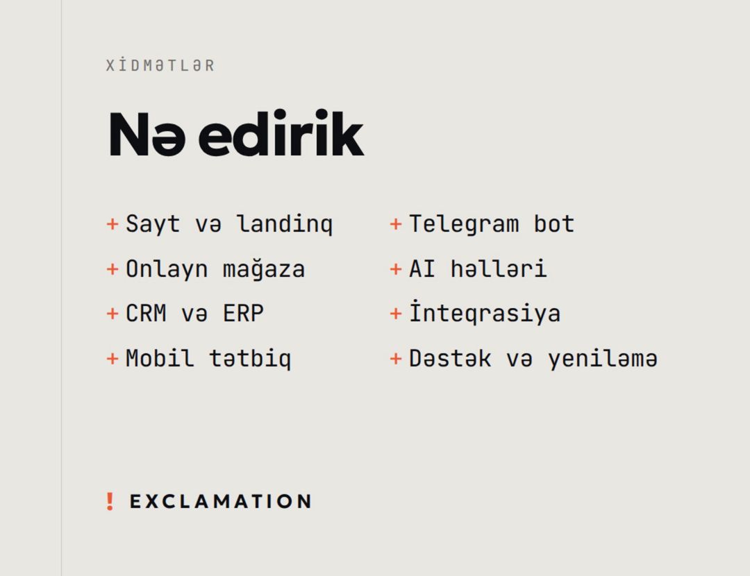 Sayt, mobil tətbiq, bot hazırlanması — Mallar, Bakı (2)