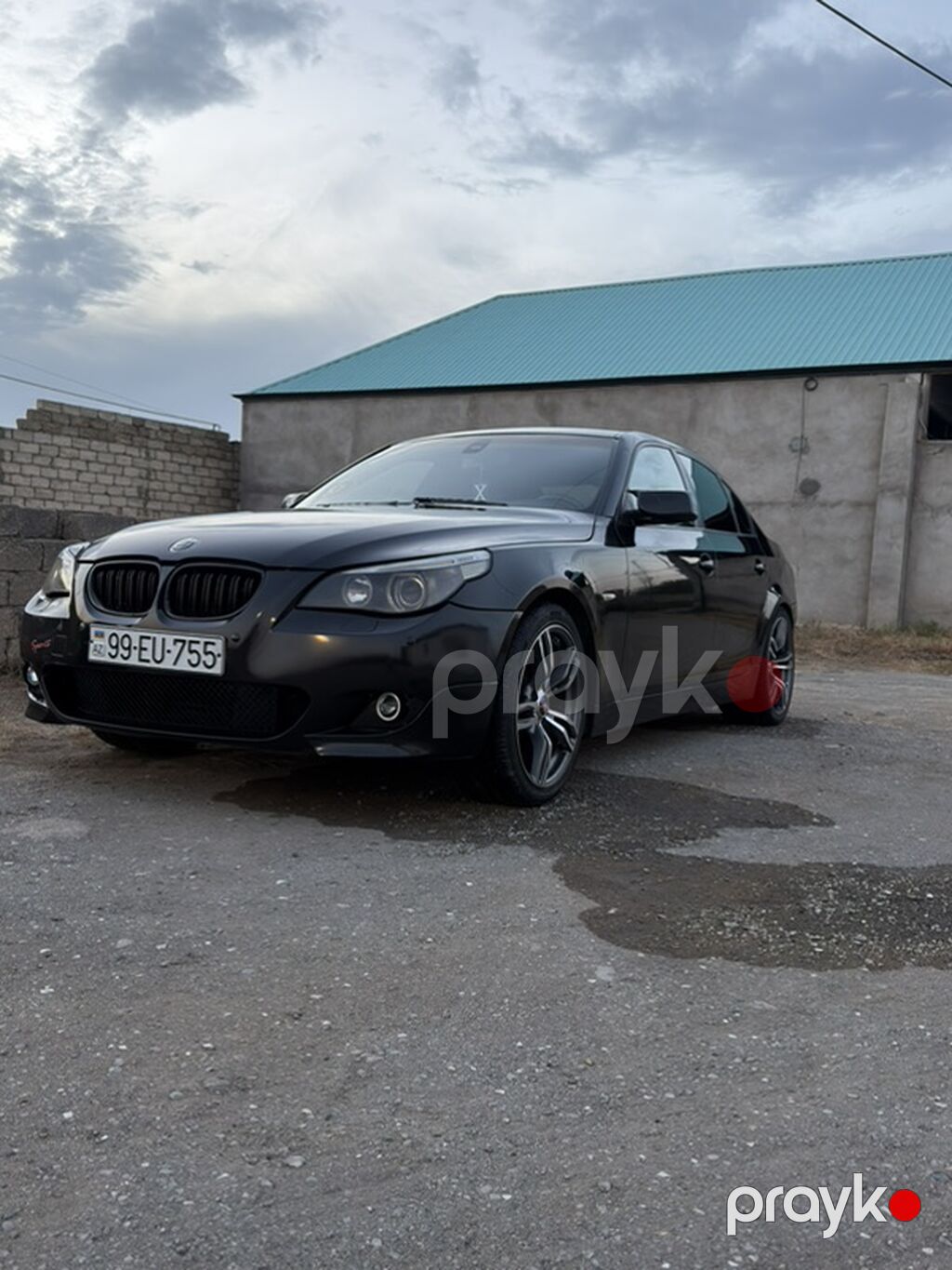 BMW 5 Seriyası (E60) sedan - Rəng: qara, tünd şüşələr - Ban: sedan — Avtomobillər, Bakı (7)