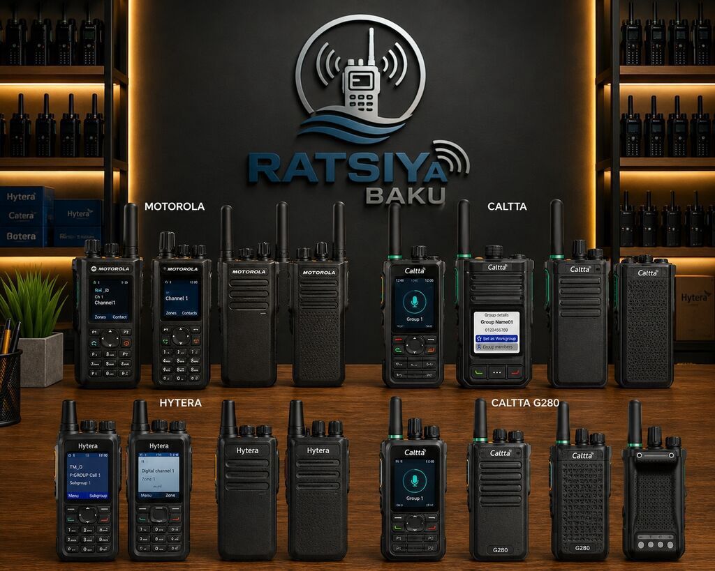 📡 PROFESSİONAL RABİTƏ HƏLLƏRİ — RATSİYA BAKU İşinizdə sürətli — Elektronika, Biləsuvar