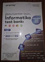 Array – “Abituriyentlər üçün İnformatika test bankı” (Yenilənmiş nəşr — Goods