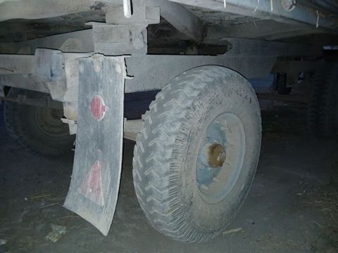 Kənd təsərrüfatı üçün ikioxlu traktor qoşqusu - Tip: Kənd təsərrüfatı