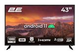 TV Set 43" 2E LED FHD 60Hz Smart Android Black — CAUTECH — Elektronika