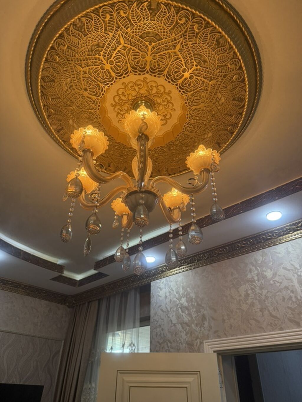 Çılçıraq, 6 lampa, Metal — İşıqlandırma, Masazır (3)
